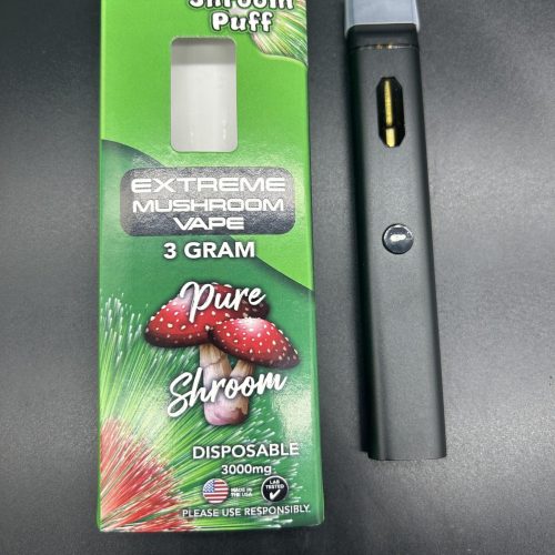 SHROOM PUFF – EXTREME AMANITA MUSHROOM VAPE – 3G DISPOSABLE