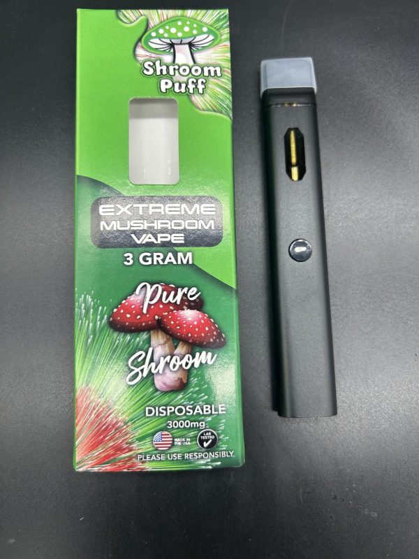 SHROOM PUFF – EXTREME AMANITA MUSHROOM VAPE – 3G DISPOSABLE