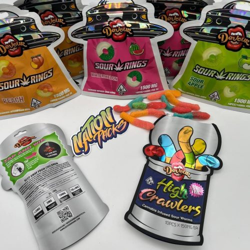 Devour High Crawlers Gummies 1500mg